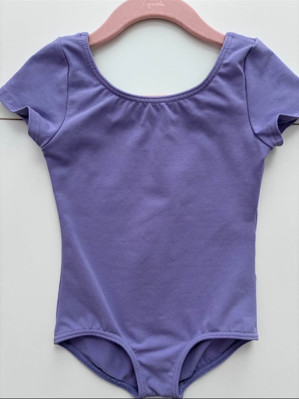 Revolution SC Basic Short Sleeve Leotard, Lavender
